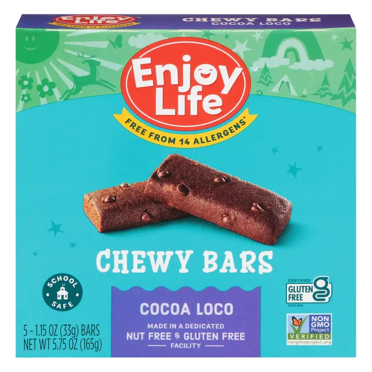 Cocoa Loco Chewy Bars