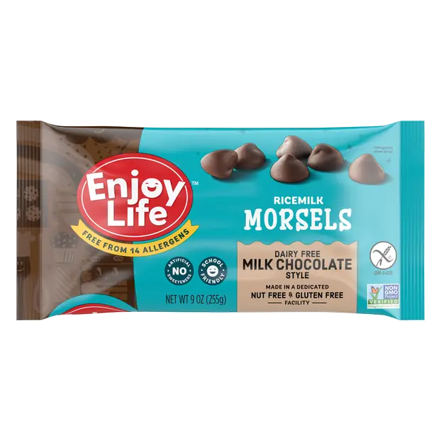 Gluten Free Vegan Ricemilk Chocolate Baking Morsel Chips