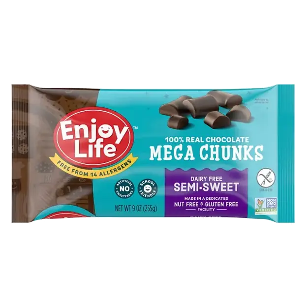Mega Chunks, Dairy Free, Semi Sweet
