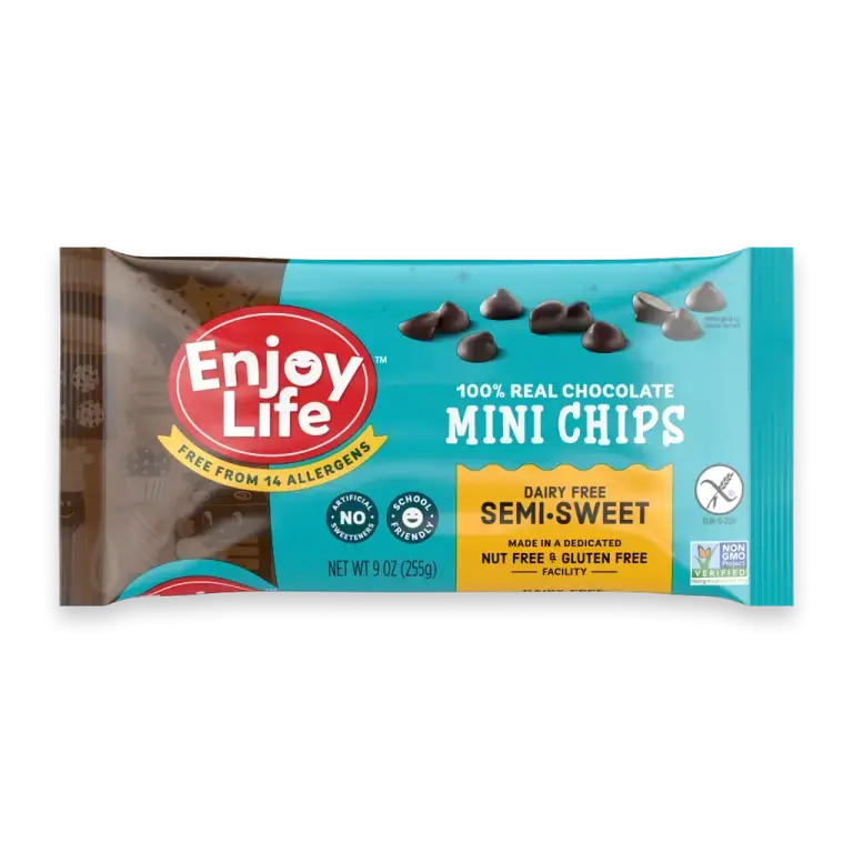 Semi-Sweet Dairy Free Vegan Mini Chocolate Chips