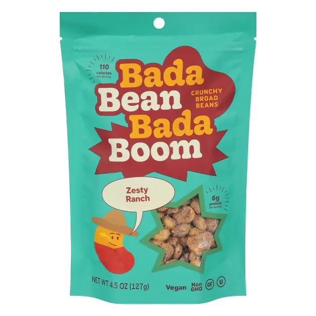 Bada Bean Bada Boom Zesty Ranch Crunchy Broad Beans