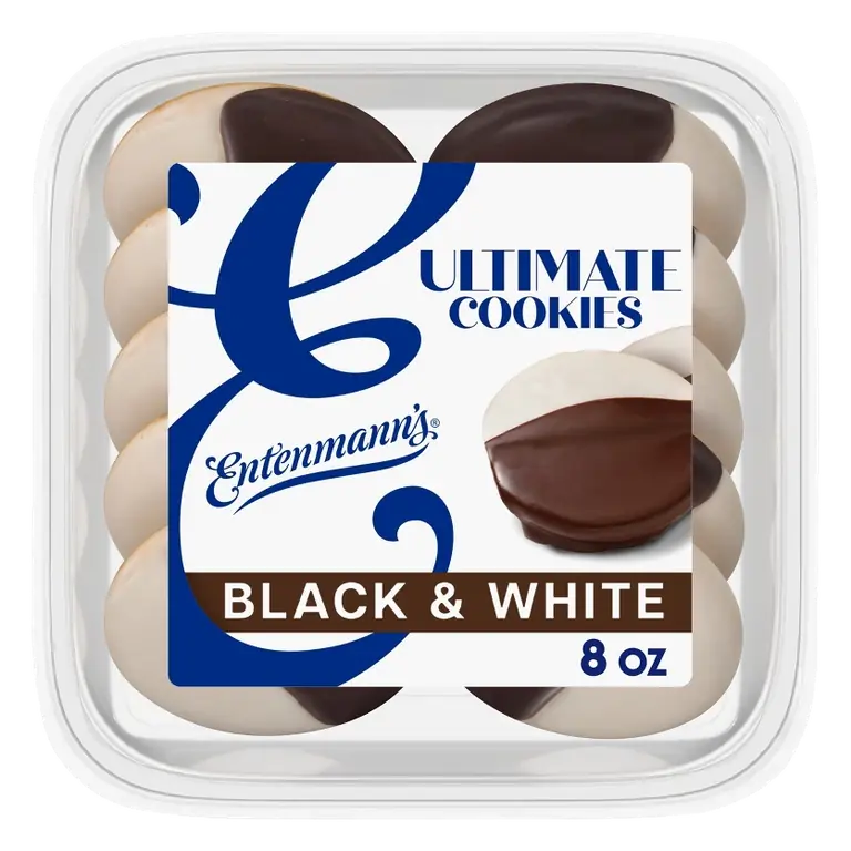 Entenmann's Black and White Ultimate Cookies, 8oz