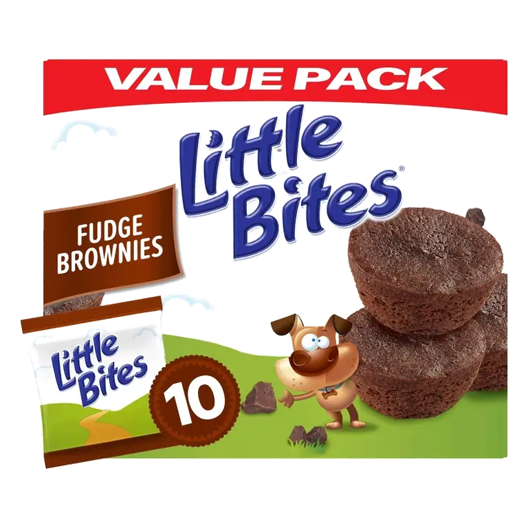 Entenmann's Little Bites Fudge Brownies, 18oz/10ct