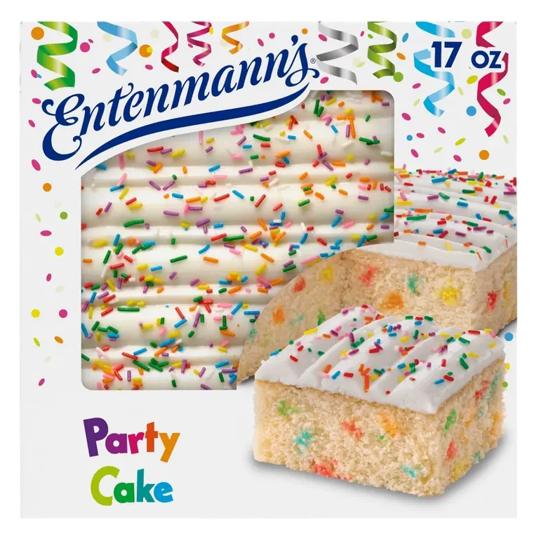 Entenmann's Party Iced Cake, 17oz