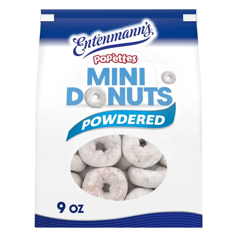 Entenmann's Powdered Mini Donuts Bag, 9oz