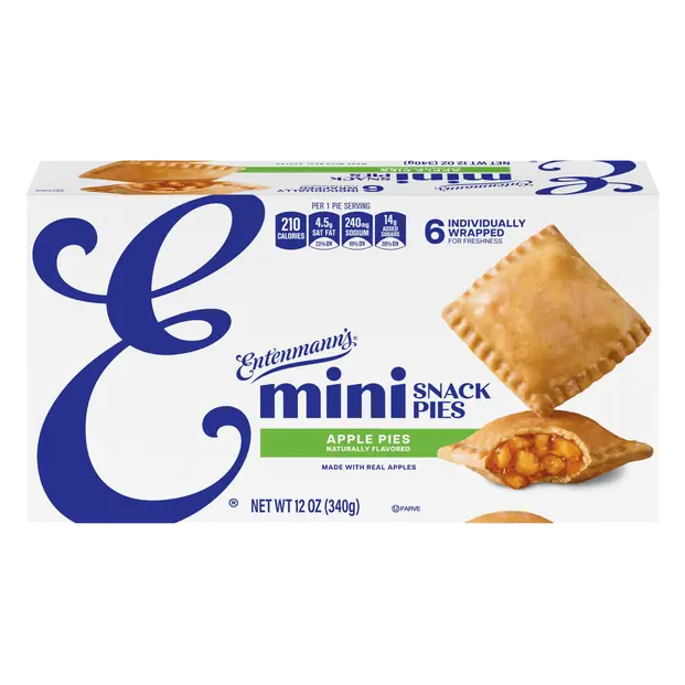 Apple Mini Snack Pies - 6 ct