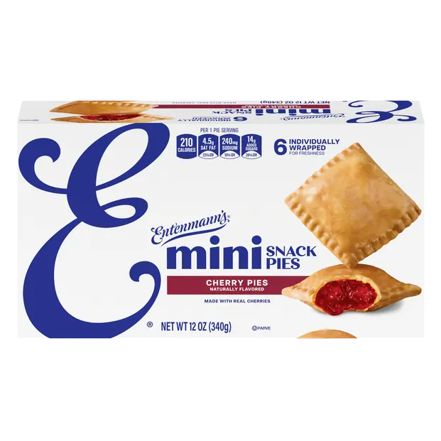 Baker's Delights Mini Cherry Snack Pies - 6 ct