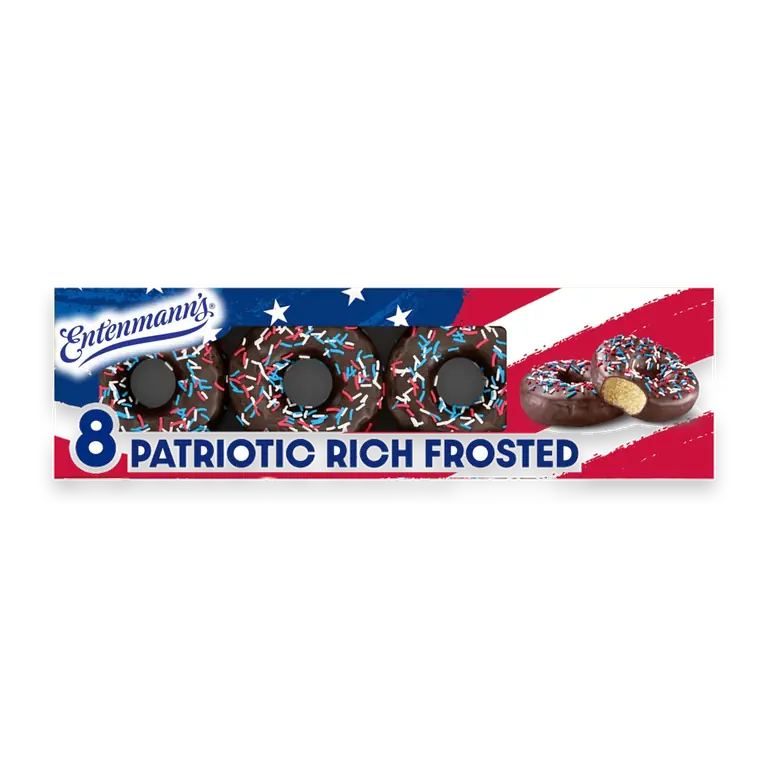 Classic Patriotic Donuts