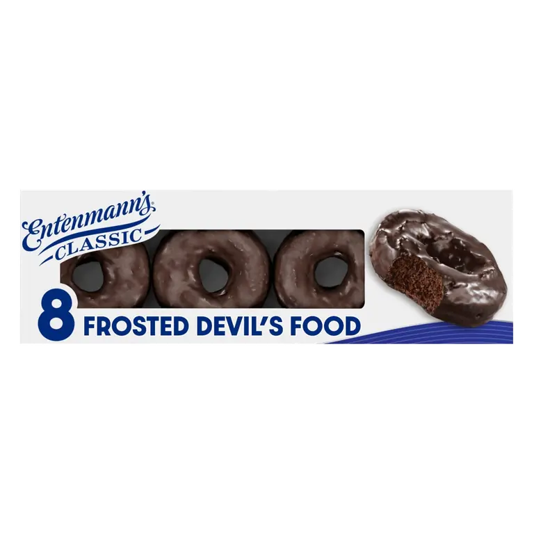 Frosted Devil's Food Donuts