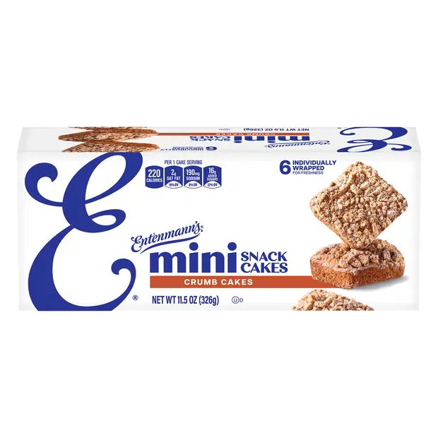 Mini Crumb Cakes - 6 ct