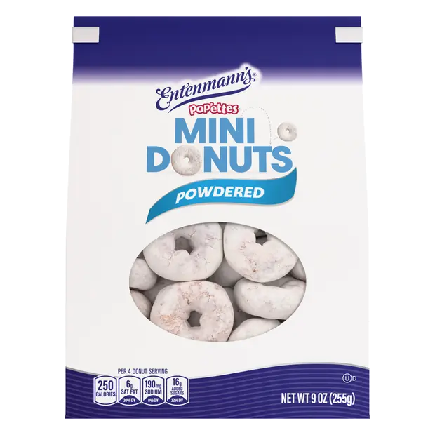 Pop'ettes Sugar Powdered Mini Donuts