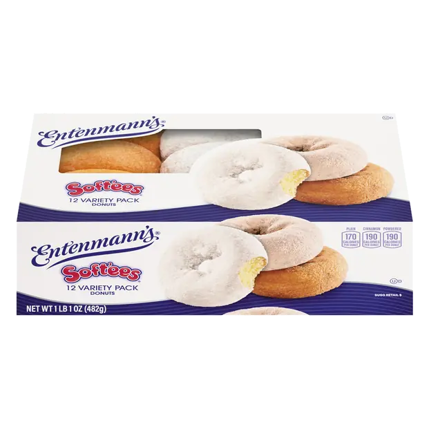 Soft'ees Variety Pack Donuts - 12 ct