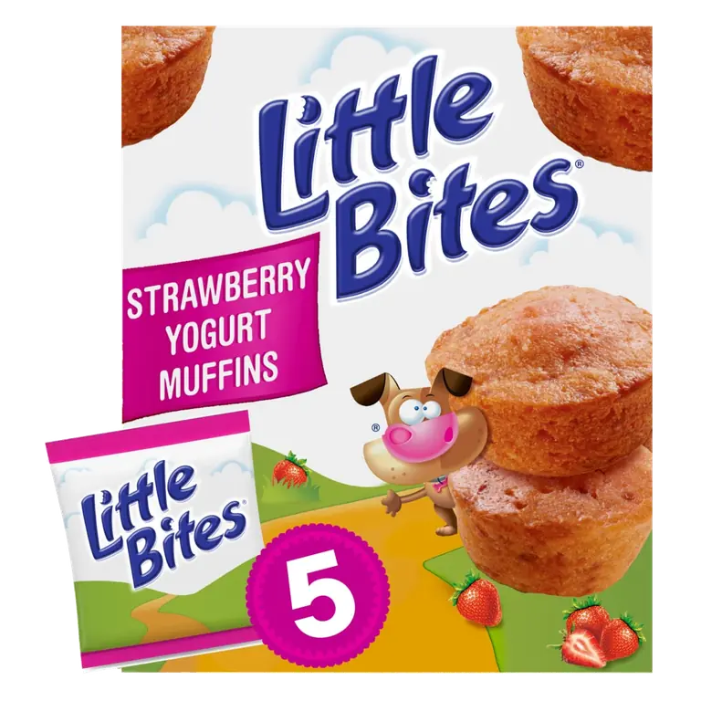 Strawberry Yogurt Muffins