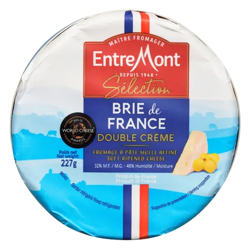 Sélection Soft Ripened Cheese Brie De France Double Cream 227 g