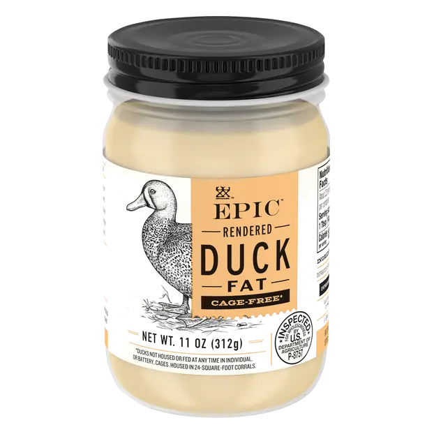 Cage-Free Rendered Duck Fat