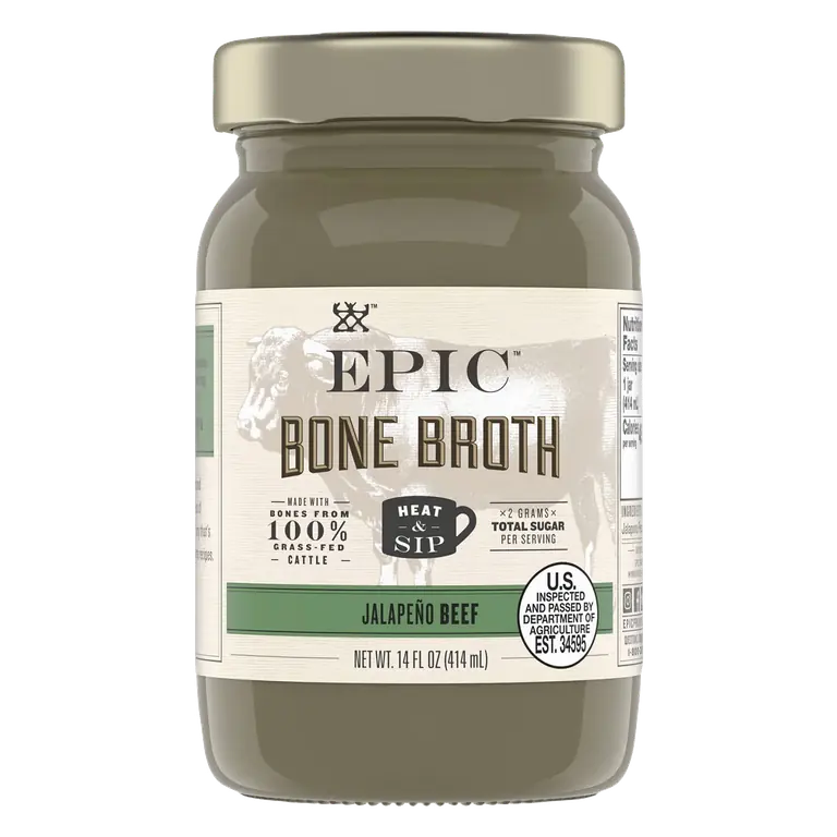 EPIC Beef Jalapeno Sea Salt Bone Broth