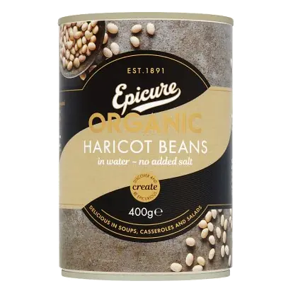 Organic Haricot Beans