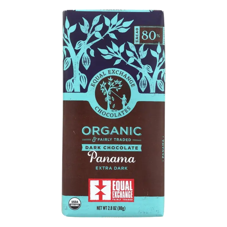 Panama Extra Dark Organic 80% Cacao Dark Chocolate