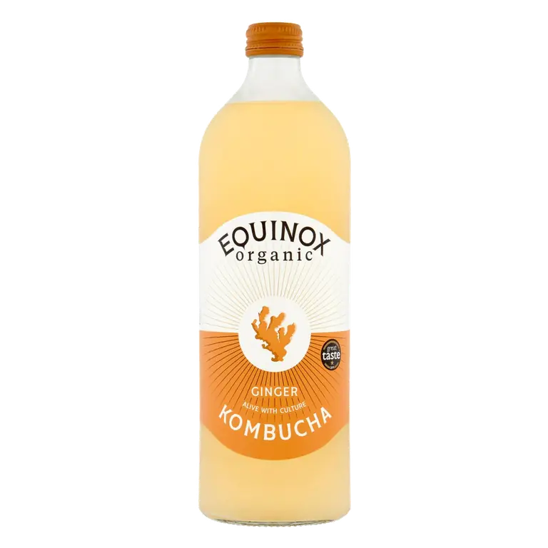 750ml Ginger Organic Kombucha Drink