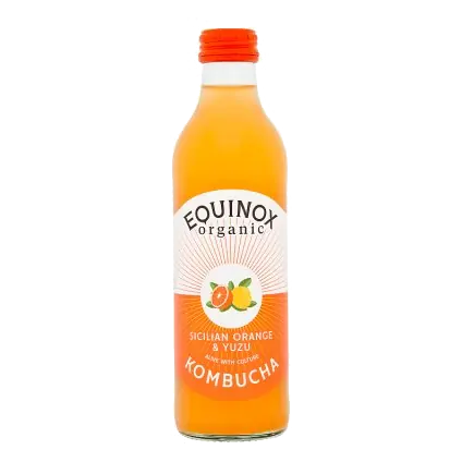Organic Orange & Yuzu Kombucha
