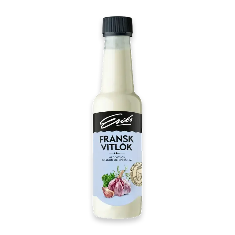 Fransk vitlöksdressing 255ml Erik Lallerstedt