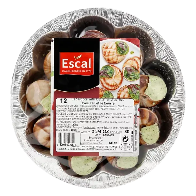 Escargots, with Butter and Garlic
