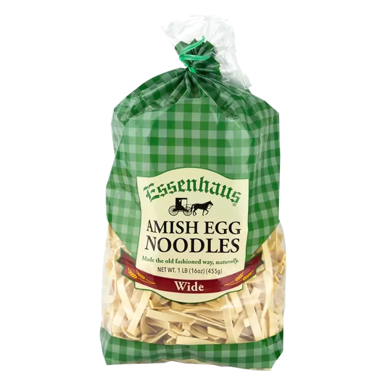 Amish Egg Noodles, Wide