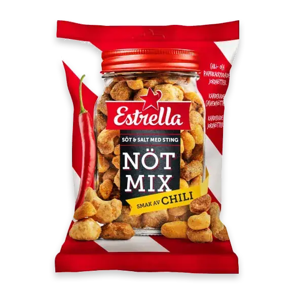 Chili Nötmix Söt Salt med Sting