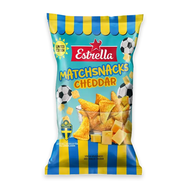 Chips Matchsnacks Cheddar LTD 120g
