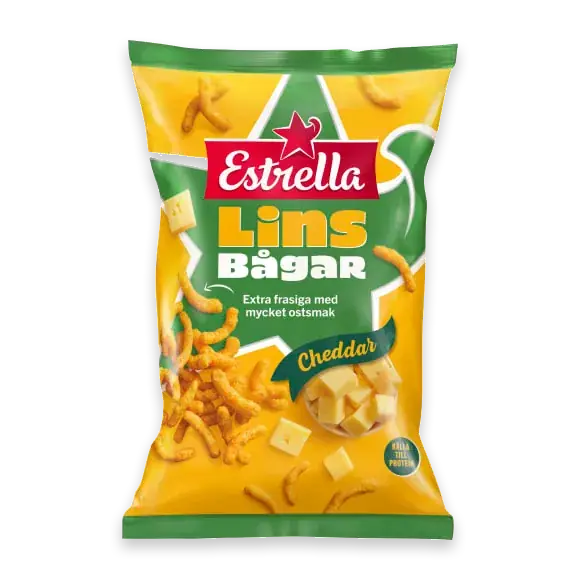 Linsbågar Cheddar