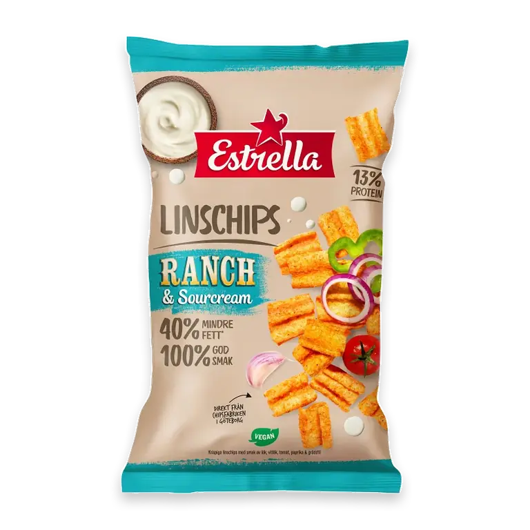 Linschips Ranch & Sourcream 110g