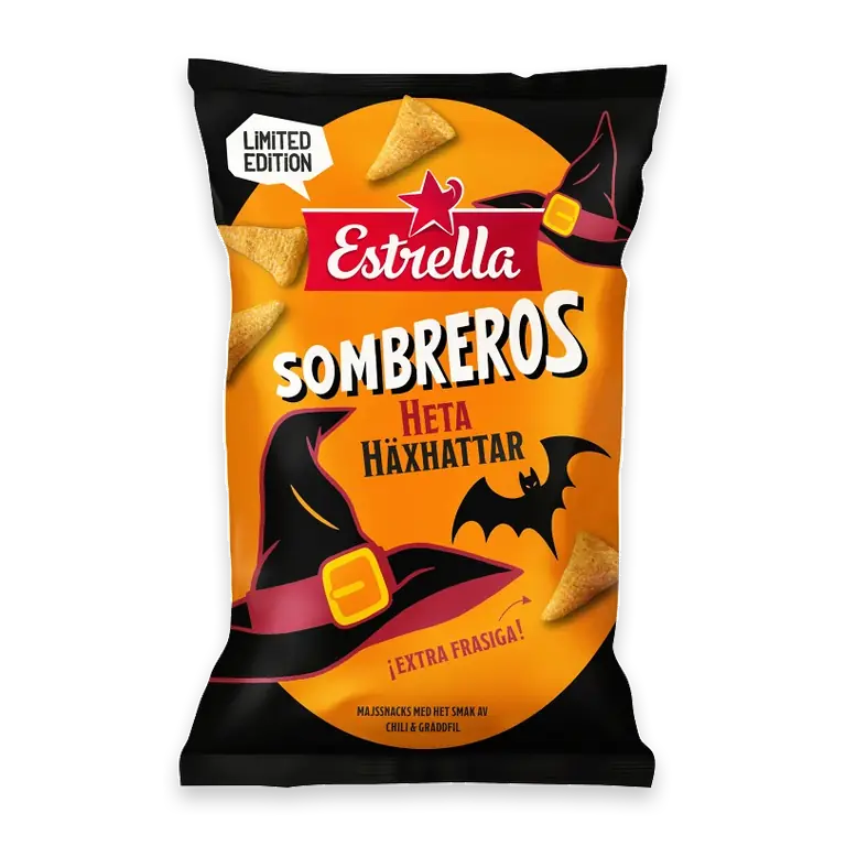 Sombreros Heta Häxhattar 120g