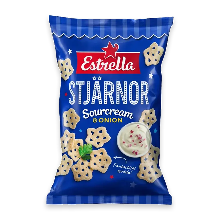 Stjärnor Sourcream & Onion 85g