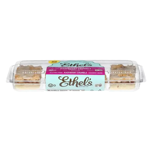 Dessert Bars, Raspberry Crumble, Gluten Free