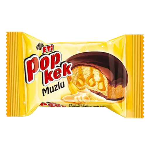 Popkek Mini Cake Cocoa Coated With Banana Sauce 144 g