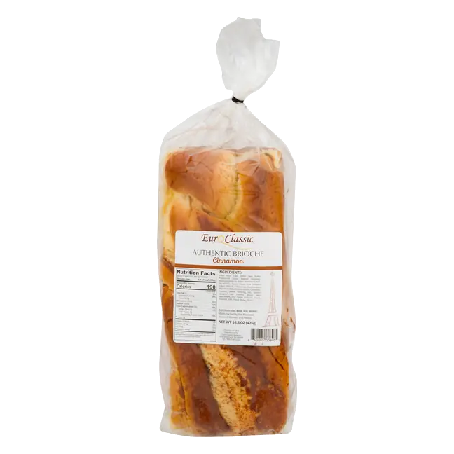 Authentic Cinnamon Brioche Bread Unsliced Loaf