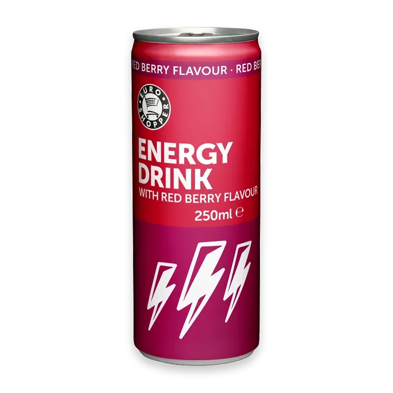 Energidryck Red Berries 25cl Euroshopper