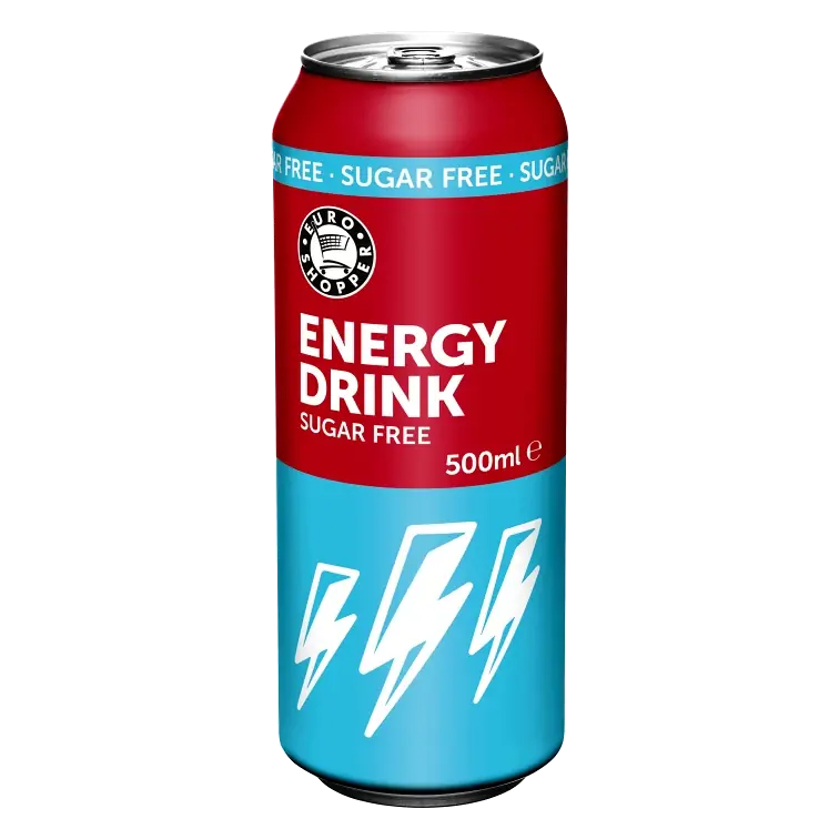 Energidryck sockerfri 50cl Euroshopper