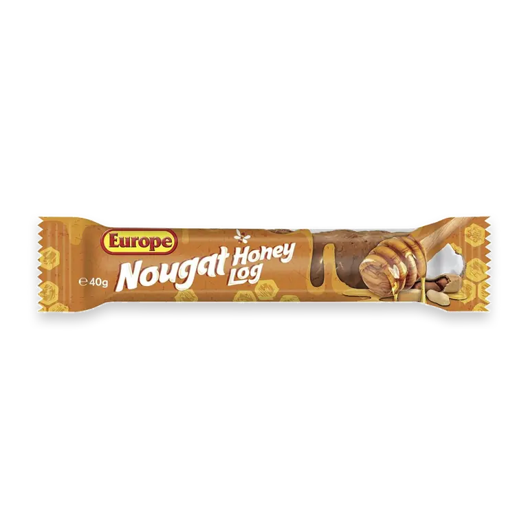 Nougat Honey Log Chocolate Bar