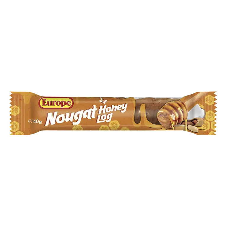 Nougat Honey Log