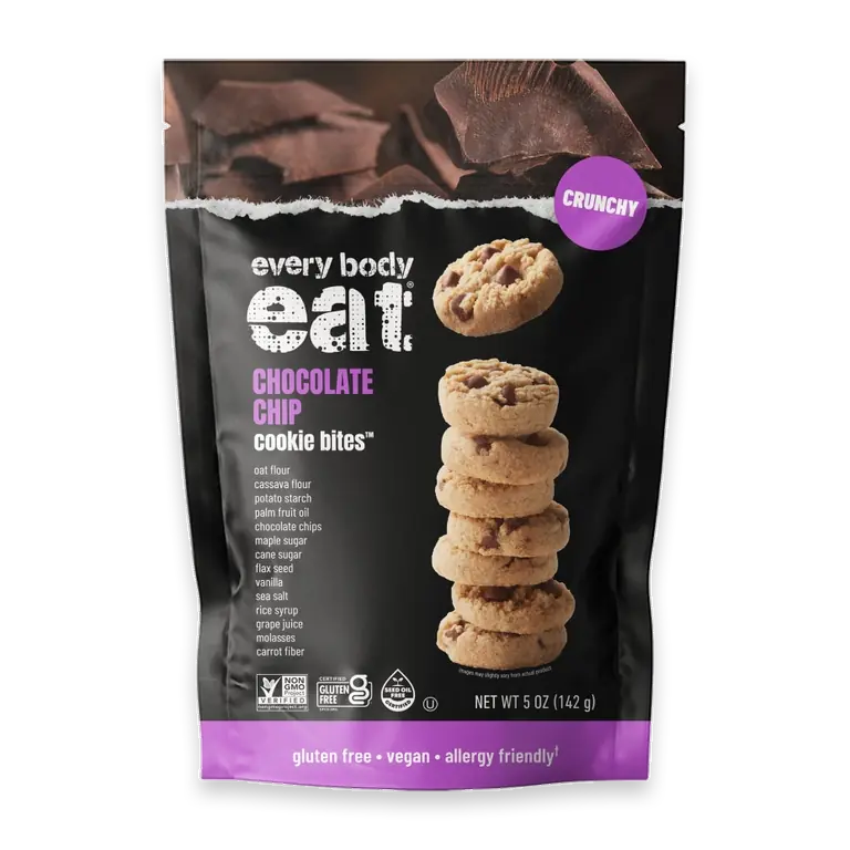 Gluten Free Chocolate Chip Cookie Bites