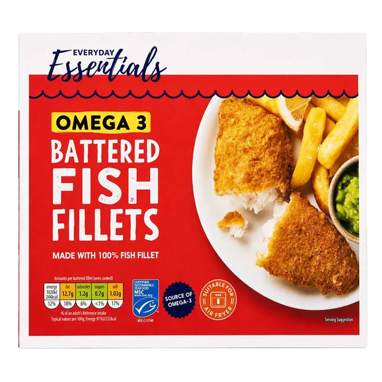 Battered Fish Fillets