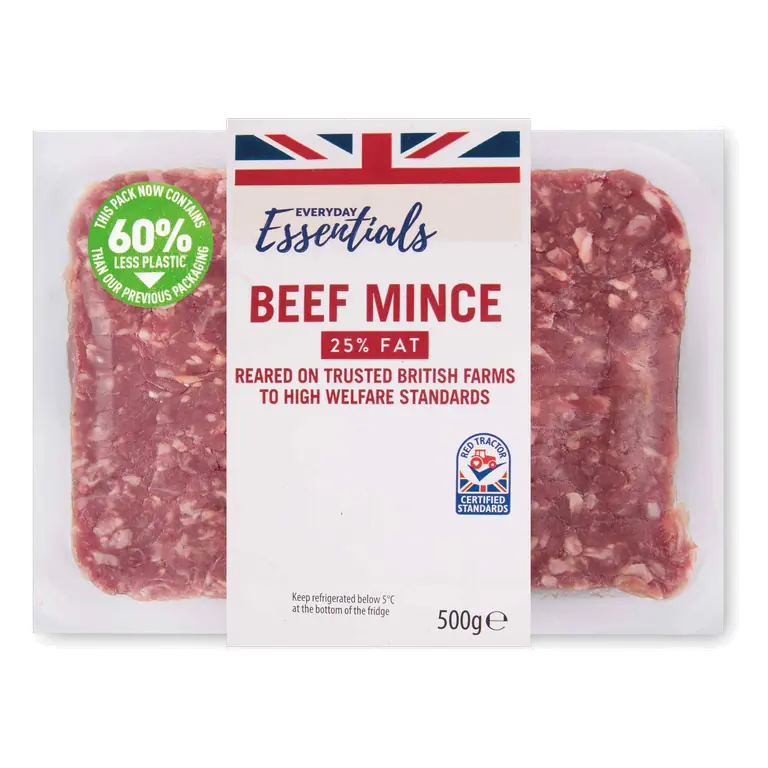 Beef Mince 25% Fat