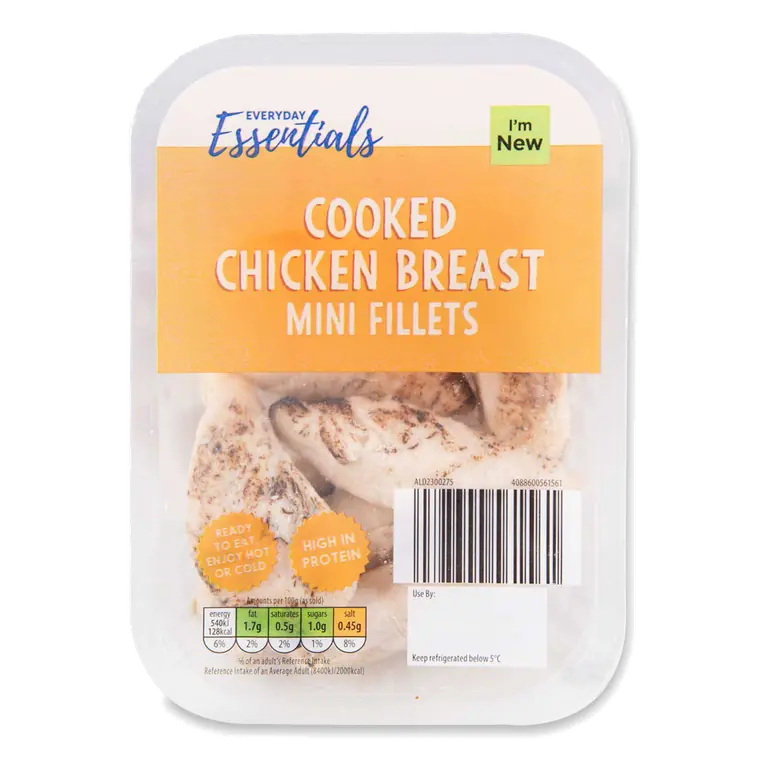 Cooked Chicken Breast Mini Fillets