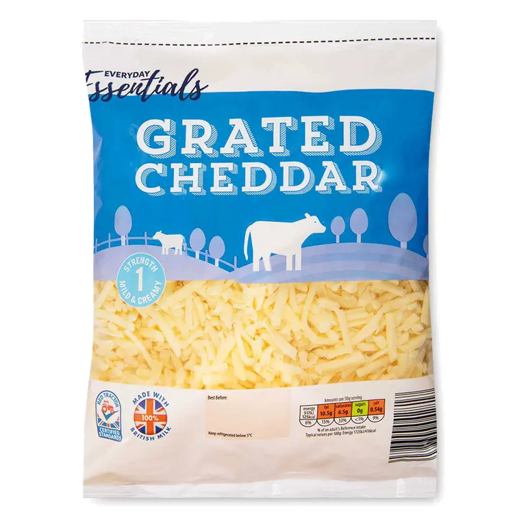 Grated Cheddar Cheese