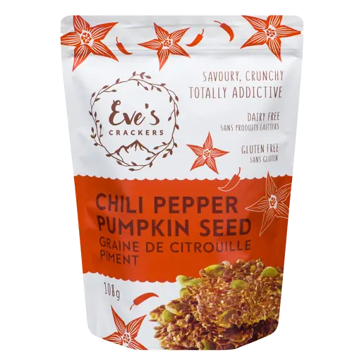 Crackers Pumpkin Seed Chili Pepper 108 g