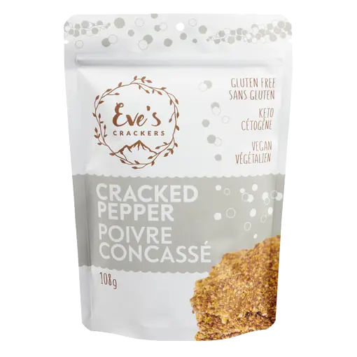 Vegan Crackers Cracked Pepper 108 g