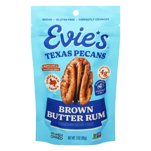 Brown Butter Rum Texas Pecans