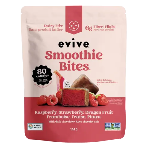Frozen Dairy Free Smoothie Bites Raspberry Strawberry And Dragon Fruit 144 g