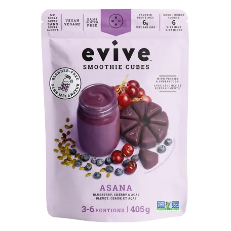 Frozen Smoothie Cubes No Added Sugar Asana 405 g